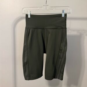 adidas Dark Green Bike Shorts